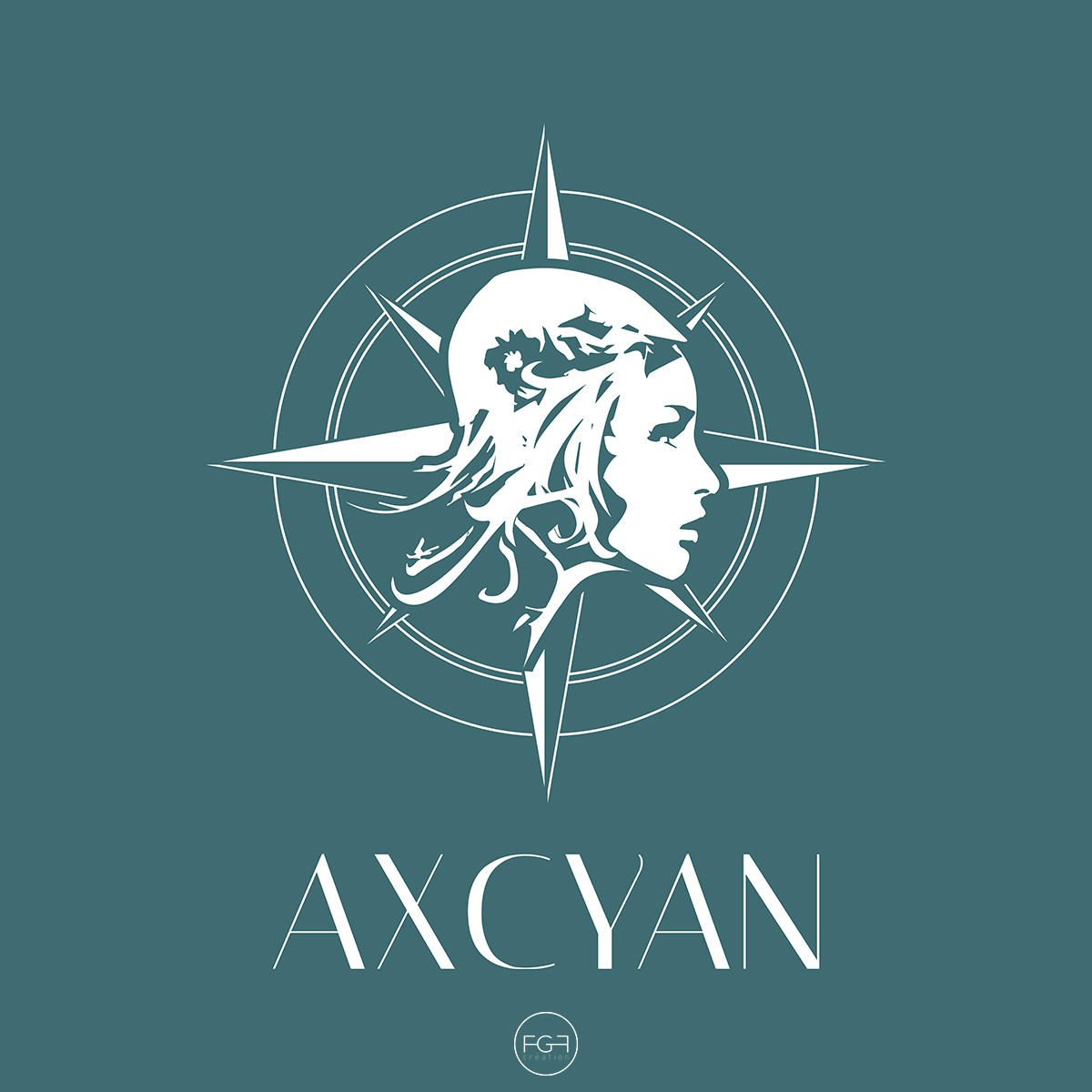 Axcyan, identité visuelle
