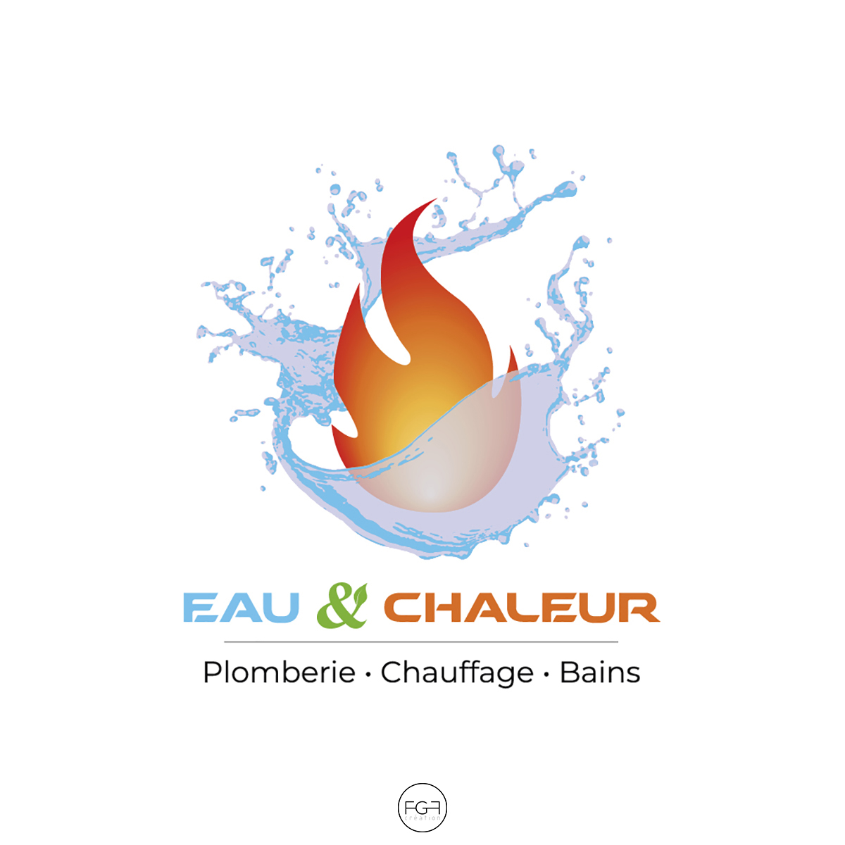 Eau & Chaleur, identité visuelle Eau & Chaleur, identité visuelle