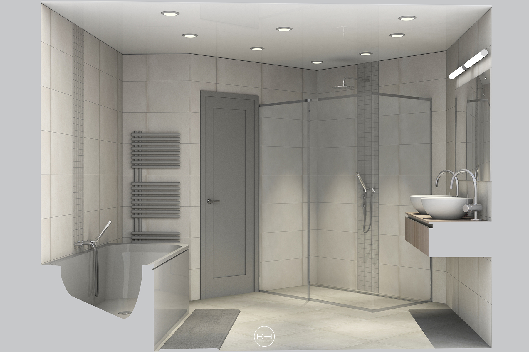 Eau & Chaleur, simulation 3D Eau & Chaleur, simulation 3D